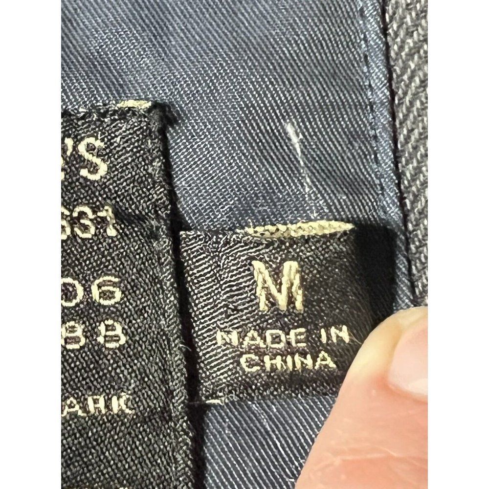 J Crew Quilted Navy Blue Field Jacket Thermore Insulated Men's Size Medium - Picture 10 of 15